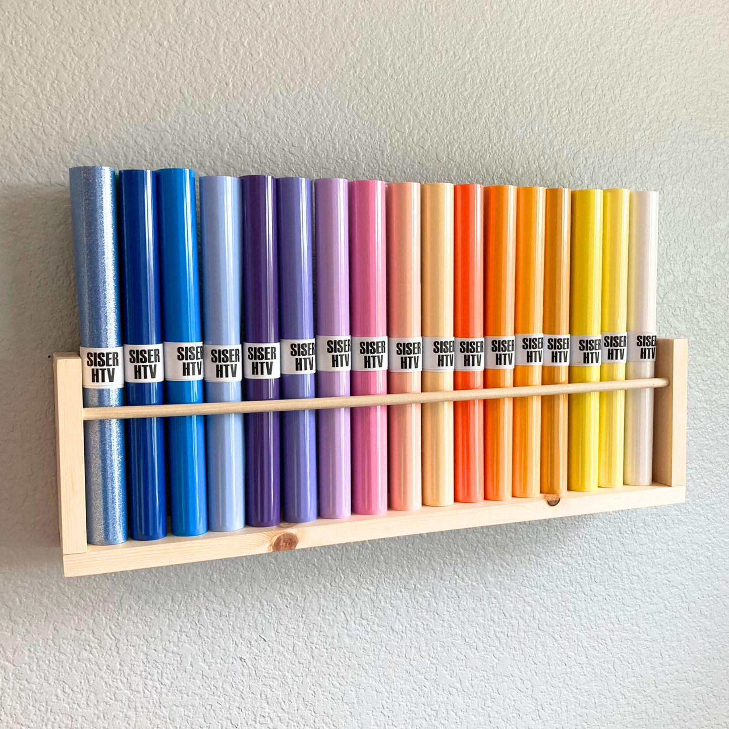 Vinyl Roll Holder Wall Storage Shelf