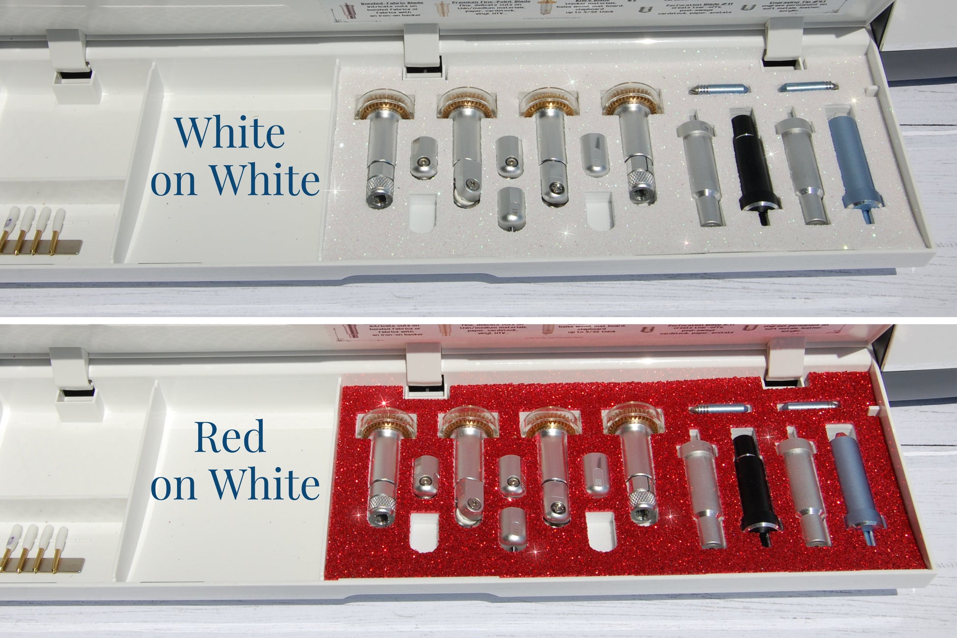 Cricut Blade and Tool Organizer for Cricut Maker, Maker 3 Accessories Holder, Blade Storage for Die Cut Machine, Craft Organizer Caddy