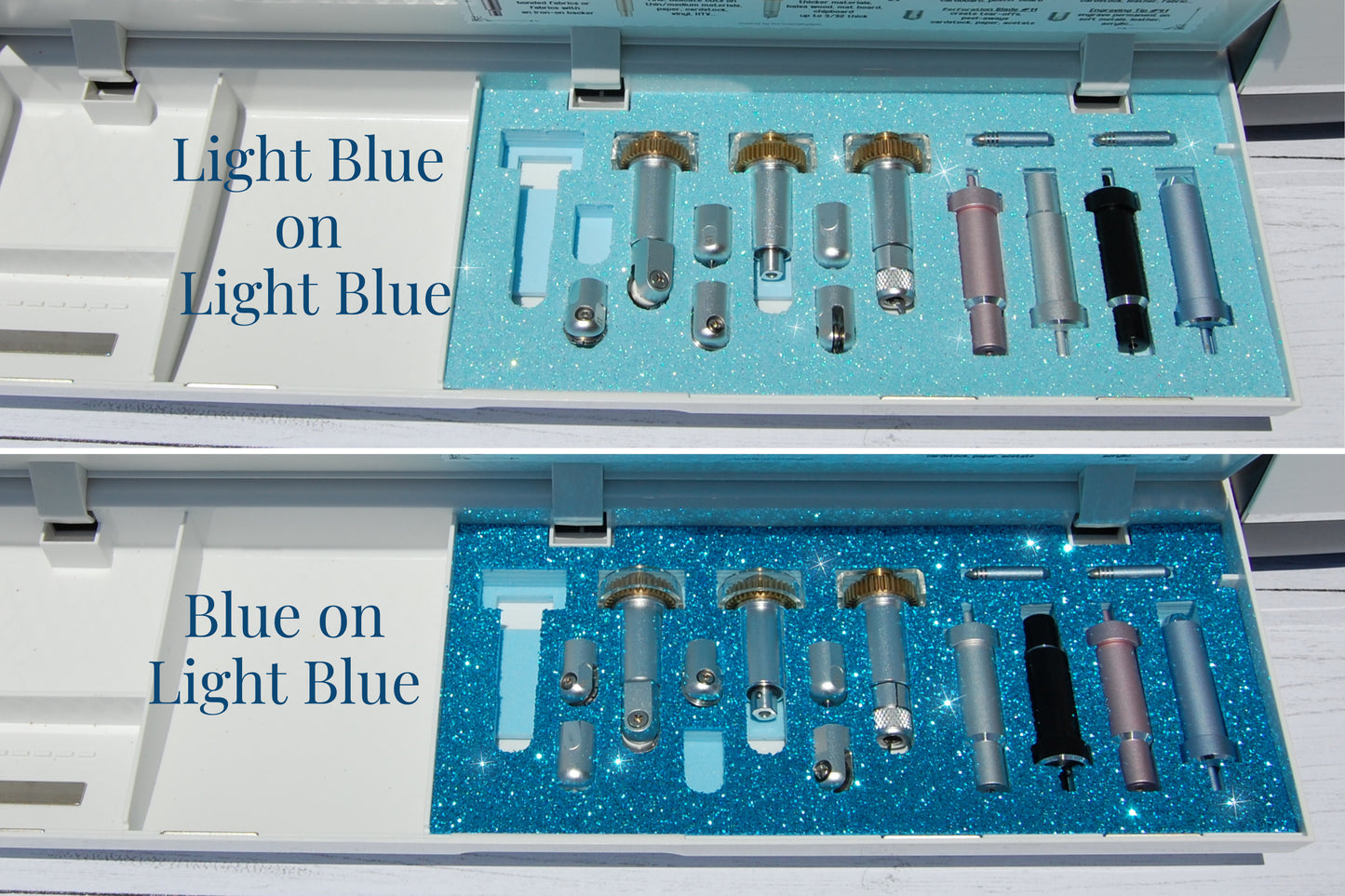 Cricut Blade and Tool Organizer for Cricut Maker, Maker 3 Accessories Holder, Blade Storage for Die Cut Machine, Craft Organizer Caddy