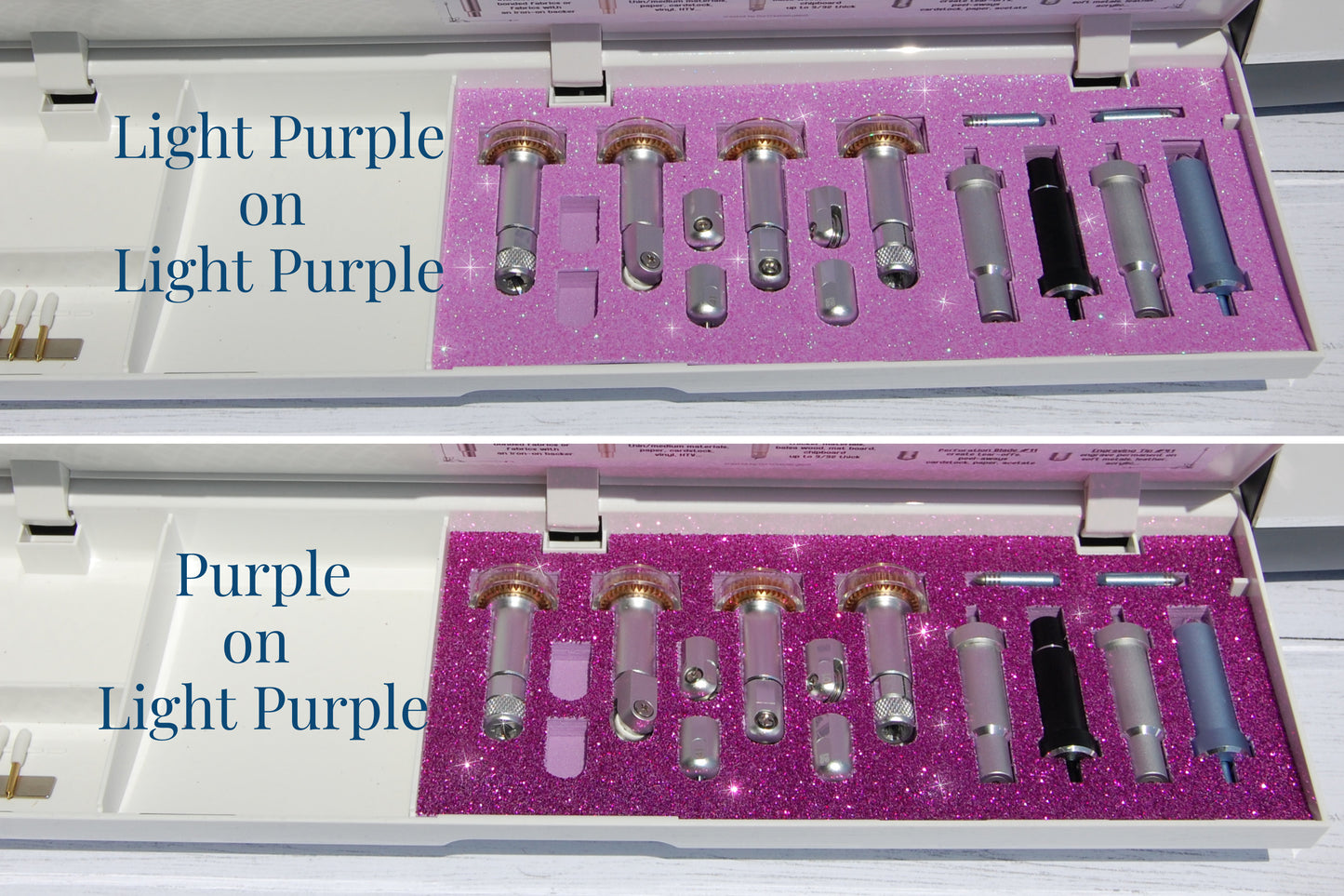 Cricut Blade and Tool Organizer for Cricut Maker, Maker 3 Accessories Holder, Blade Storage for Die Cut Machine, Craft Organizer Caddy