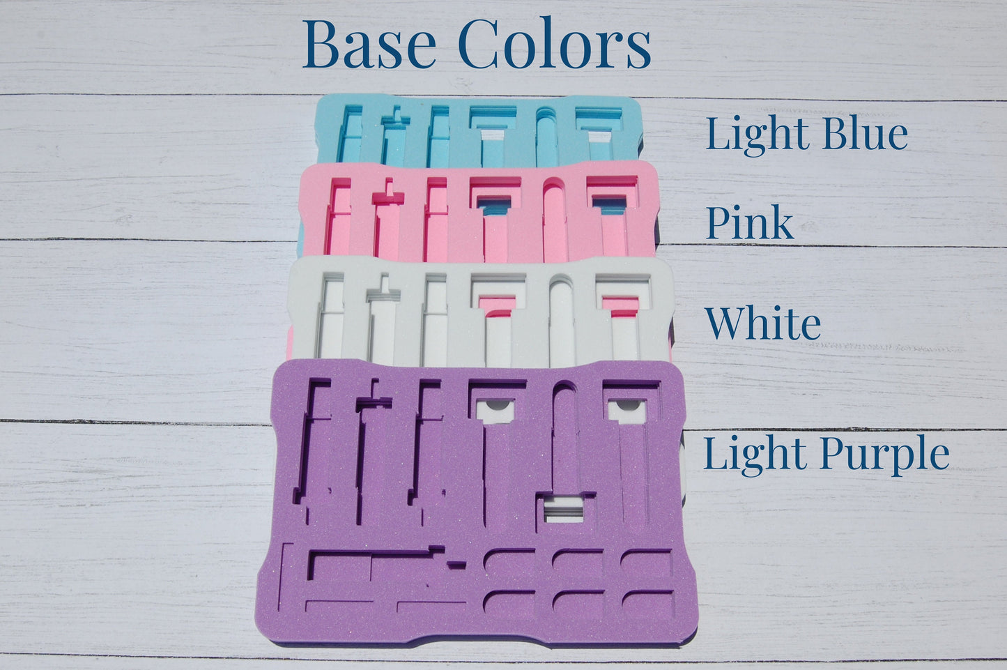 Cricut Maker Blade and Tool Organizer, Glitter Foam Portable Travel Storage Case, Craft Accessories Caddy, Fine Deep Point Carrying Holder 3