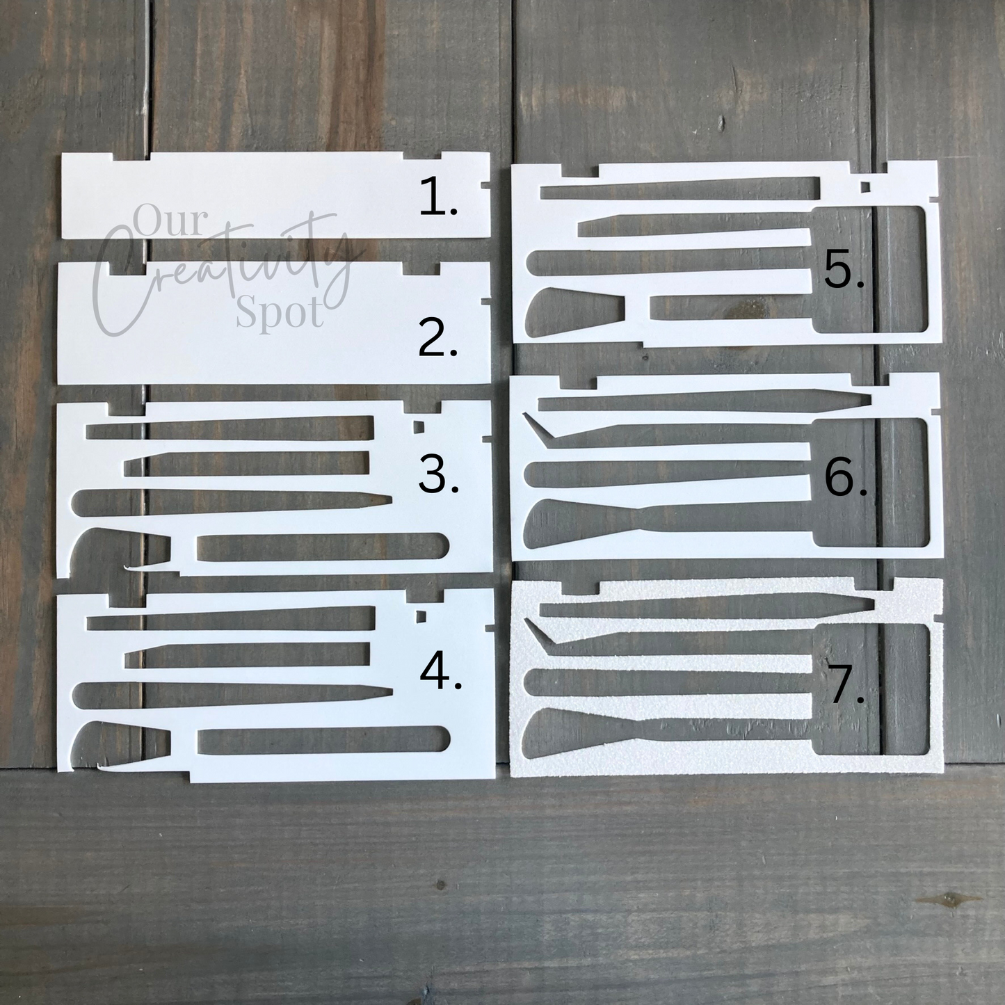 SVG Hand Tool Organizer for Cricut Maker / Maker 3