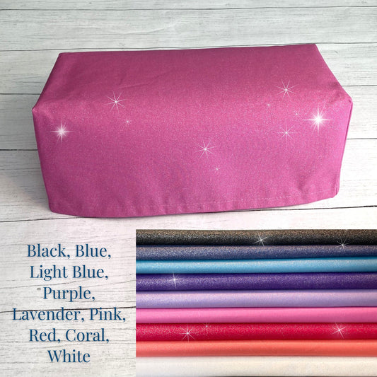 Glitter Dust Cover for Cricut Joy Xtra Extra Machines, JOY Solid Color Protector Jacket, Glitter Craft Storage Cover